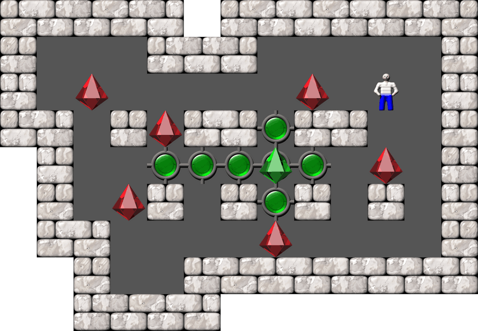Сокобан Thinking Rabbit Arranged уровень 337